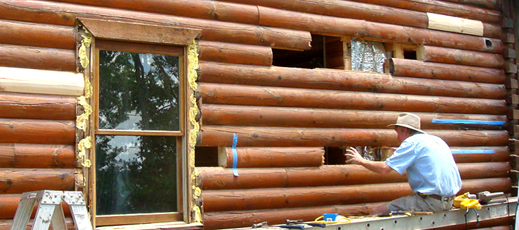 Log Home Repair Piney Creek,  North Carolina