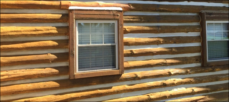 Log Home Whole Log Replacement  Alleghany County,  North Carolina
